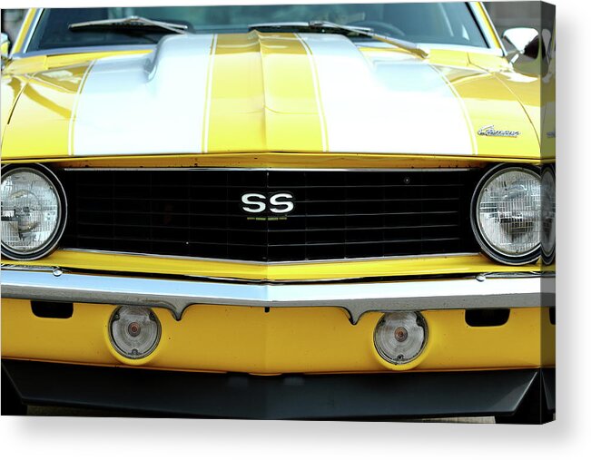 Chevrolet Camaro Ss Acrylic Print featuring the photograph Camaro SS by Lens Art Photography By Larry Trager