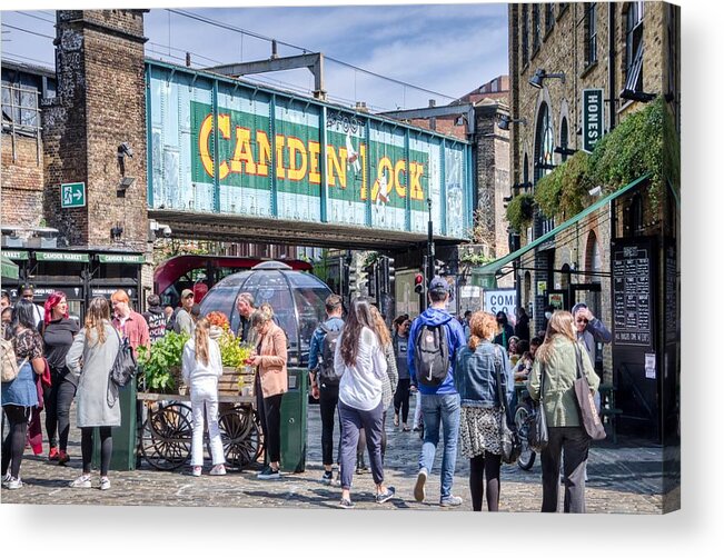 Camden Town Acrylic Print featuring the photograph Camden Town by Raymond Hill