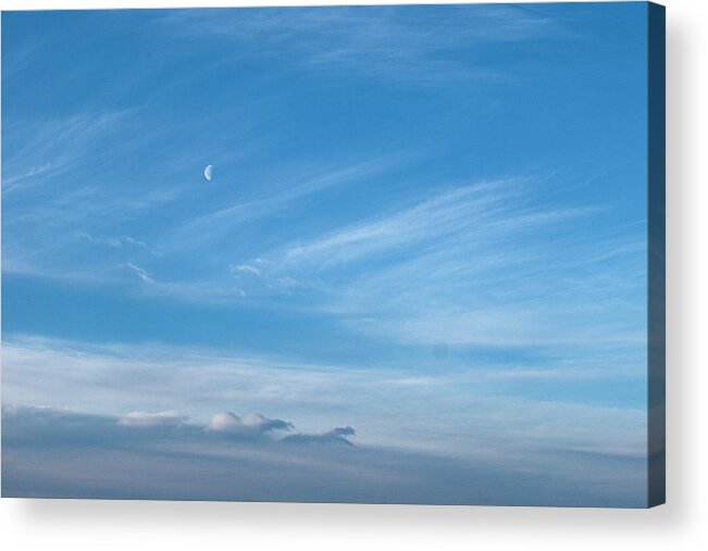 Sky Acrylic Print featuring the photograph Canadian winter morning sky by Phil And Karen Rispin