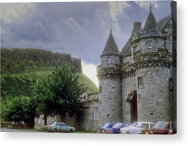 S_7ab3a5zqn002 Acrylic Print featuring the photograph Castle near the Escarpment by Douglas Barnett