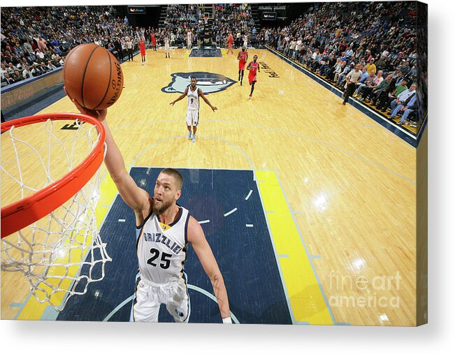 Chandler Parsons Acrylic Print featuring the photograph Chandler Parsons by Joe Murphy