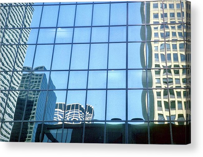 Chicago Acrylic Print featuring the photograph Chicago Reflections by Gordon James