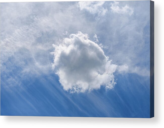 Cloud Acrylic Print featuring the photograph Cloud by Andrew Lalchan