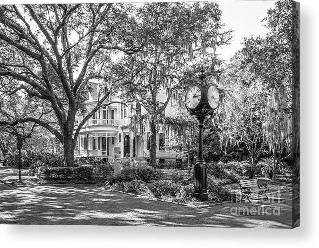 College Of Charleston Acrylic Print featuring the photograph College of Charleston Sottile House by University Icons