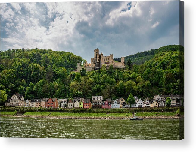 Colors Of The Romantic Rhine Acrylic Print featuring the photograph Colors of the Romantic Rhine by John Haldane