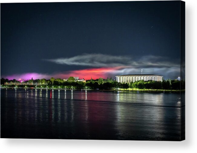  Acrylic Print featuring the photograph Colourful Canberra Sky by Ari Rex