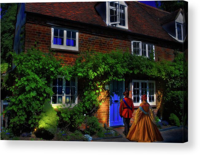  Acrylic Print featuring the photograph Coming Home to Cedar Cottage by Alison Frank
