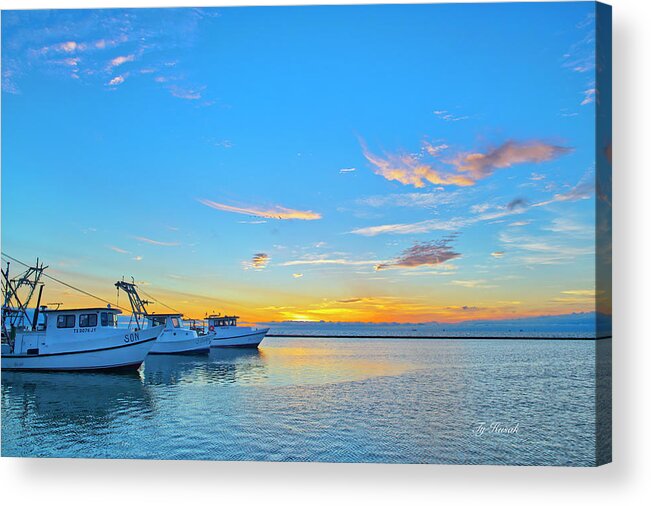 Sunrise Acrylic Print featuring the photograph Cool Morning by Ty Husak