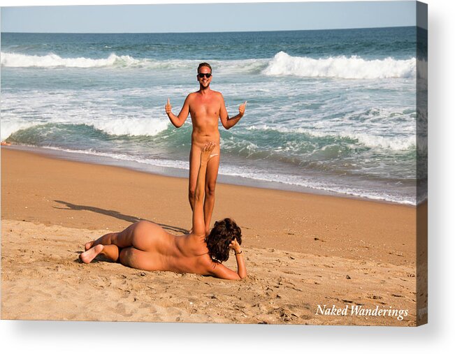 nudiest beach couple  
