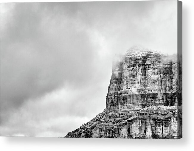Sedona Acrylic Print featuring the photograph Courthouse Butte in Sedona Arizona by Good Focused