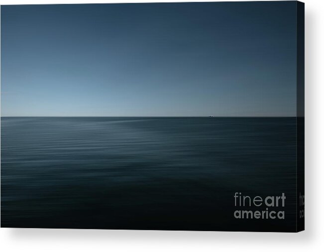 Icm Acrylic Print featuring the photograph Crossing the Ocean by Stef Ko