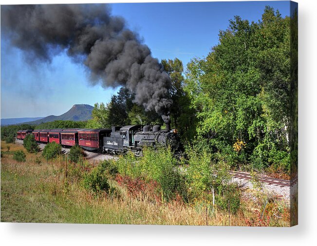 Fine Art Acrylic Print featuring the photograph Cumbres Toltec Railroad II by Robert Harris