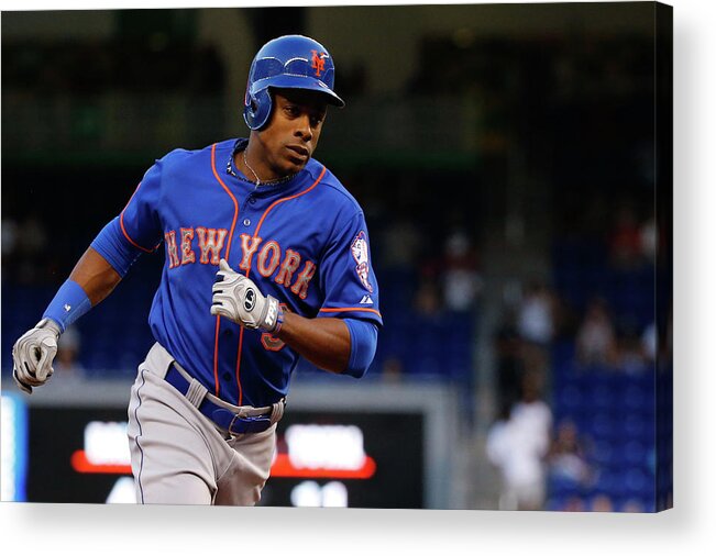 Individual Event Acrylic Print featuring the photograph Curtis Granderson by Rob Foldy