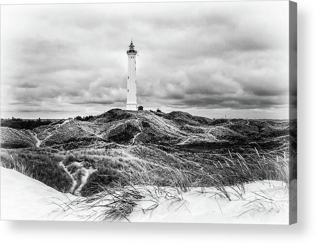 Lighthouse Acrylic Print featuring the photograph Danish Lighthouse by Steven Nelson
