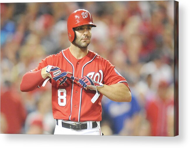 Looking Acrylic Print featuring the photograph Danny Espinosa by Mitchell Layton