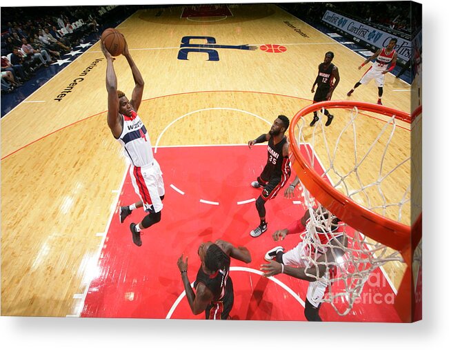 Nba Pro Basketball Acrylic Print featuring the photograph Danuel House by Ned Dishman