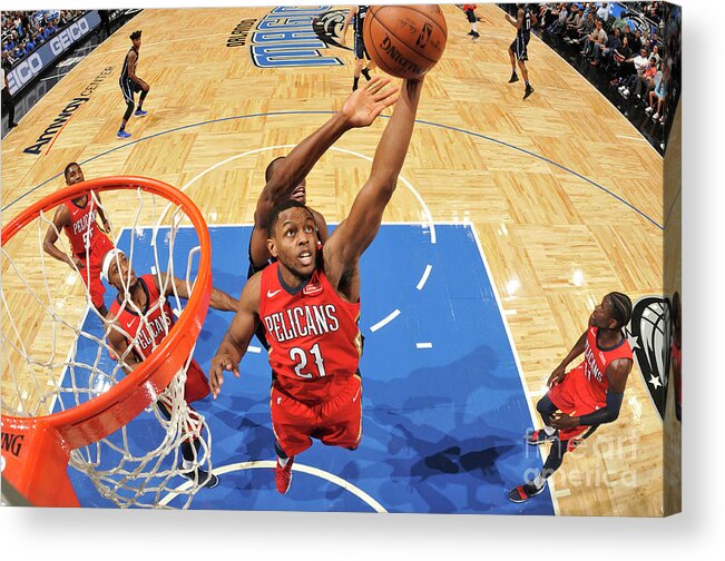 Darius Miller Acrylic Print featuring the photograph Darius Miller by Fernando Medina