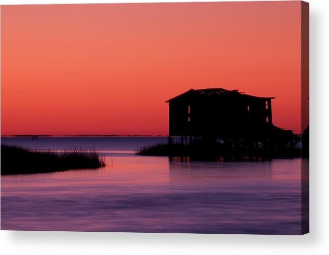 Atlantic Coast Acrylic Print featuring the photograph Day's End by Melissa Southern