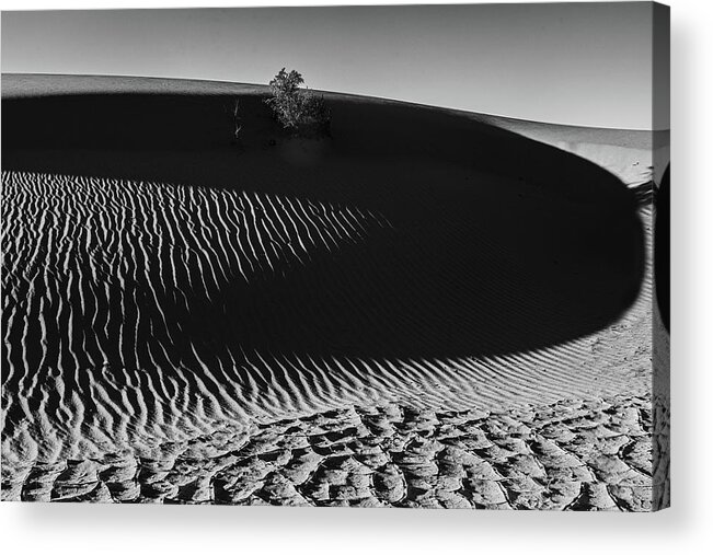California Acrylic Print featuring the photograph Death Valley - Contrast No. 9 by Peter Tellone