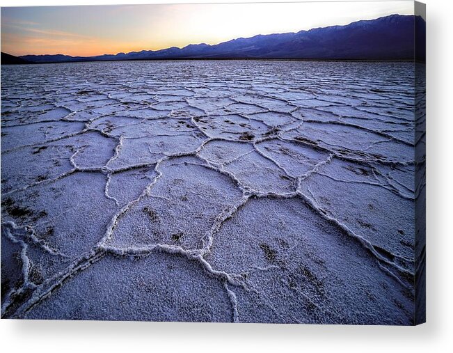 Death Valley Acrylic Print featuring the photograph Death Valley Dreamscape by Brett Harvey