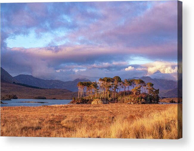 Derryclare Lough Acrylic Print featuring the photograph Derryclare Lough by Rob Hemphill