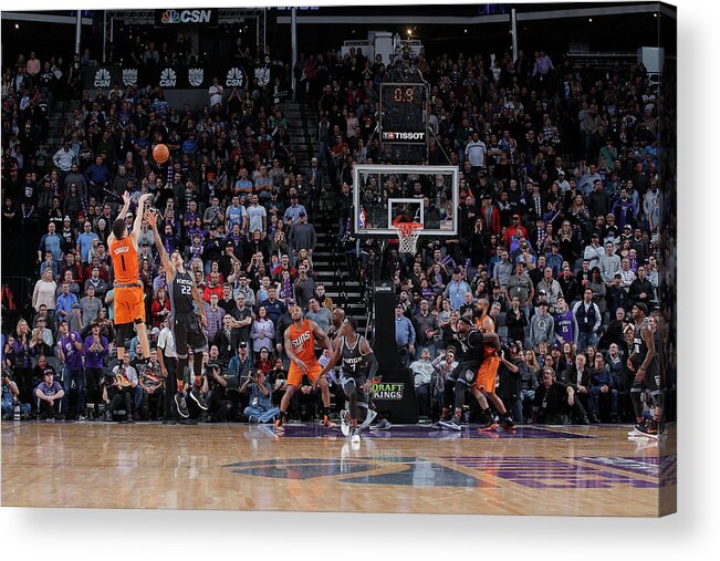 Devin Booker Acrylic Print featuring the photograph Devin Booker by Rocky Widner