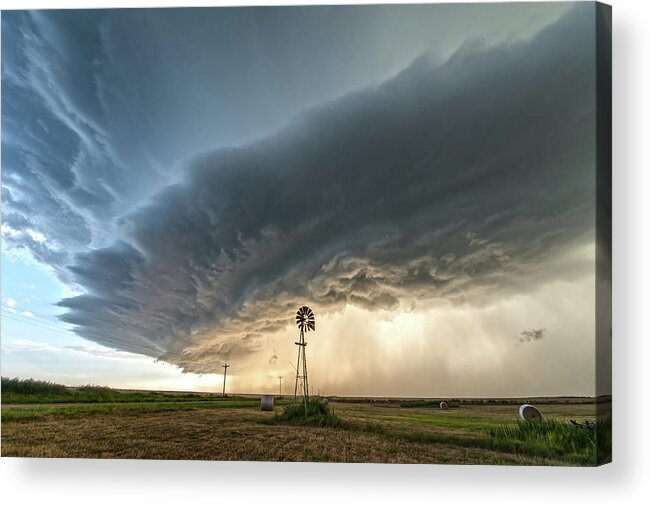 Weather Acrylic Print featuring the photograph Dodge City, Kansas by Colt Forney