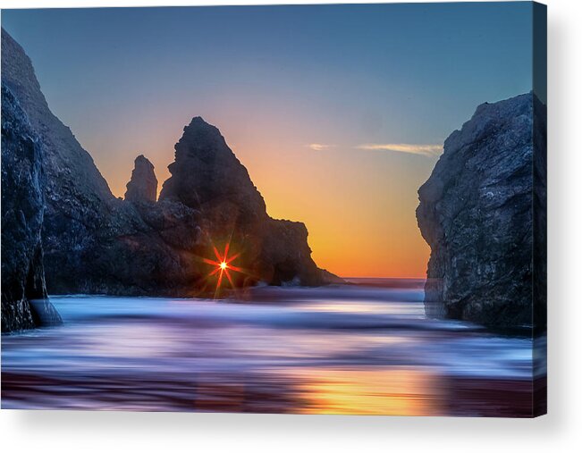 Arch Acrylic Print featuring the photograph Door to the Sun by Peter Tellone