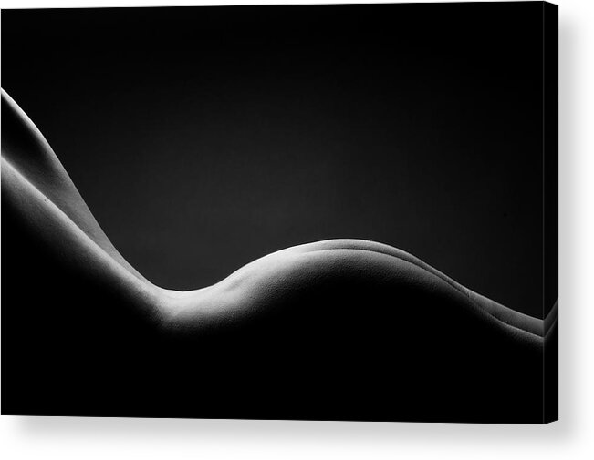 Woman Acrylic Print featuring the photograph Dunes by Geir Rosset