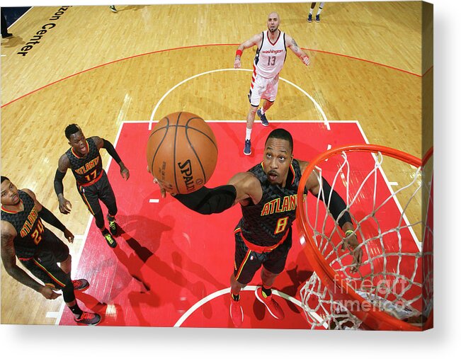 Playoffs Acrylic Print featuring the photograph Dwight Howard by Ned Dishman