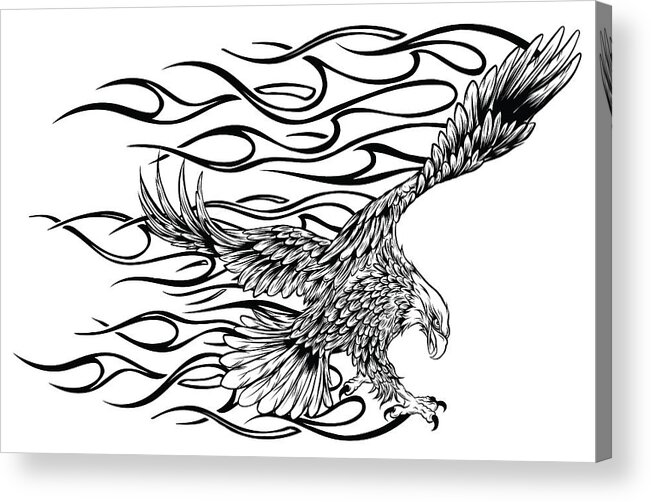Trad Eagle by Kerry.... - Acreedo Tattoos & Body Piercings | Facebook