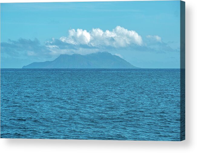 Boat Acrylic Print featuring the photograph Early morning in the Indian Ocean by Dubi Roman