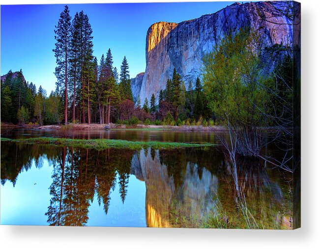 Yosemite Acrylic Print featuring the photograph El Capitan by Rick Berk