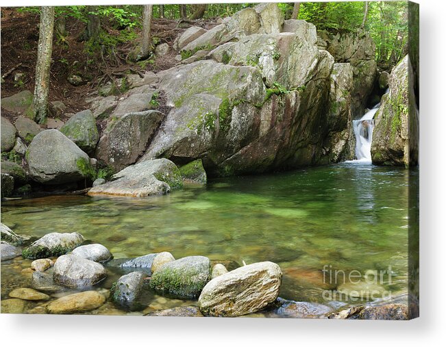 Baldface Circle Trail Acrylic Print featuring the photograph Emerald Pool - White Mountains New Hampshire USA by Erin Paul Donovan