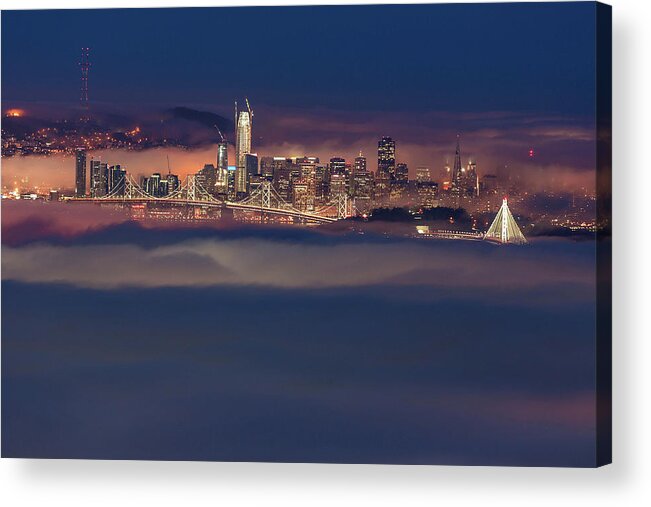  Acrylic Print featuring the photograph Engulfed by Louis Raphael