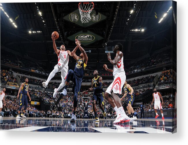 Nba Pro Basketball Acrylic Print featuring the photograph Eric Gordon by Ron Hoskins