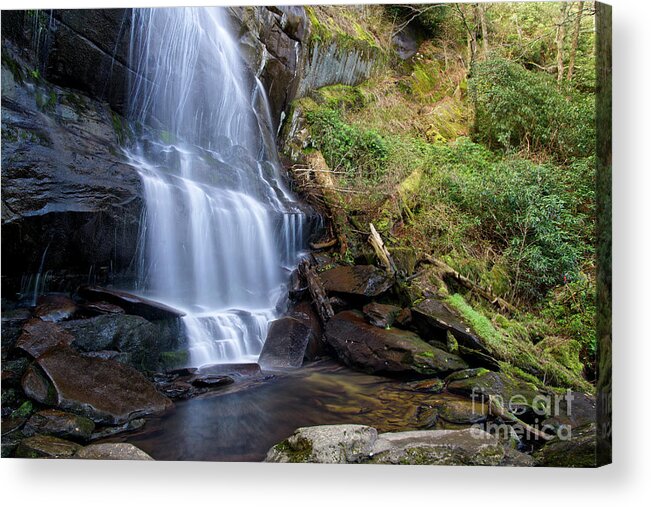 Adventure Acrylic Print featuring the photograph Falls Branch Falls 12 by Phil Perkins
