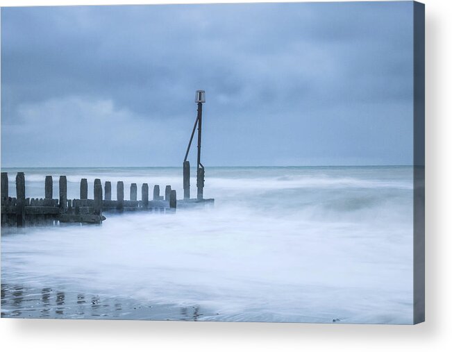 Norfolk Acrylic Print featuring the photograph Feeling Blue by Martin Newman