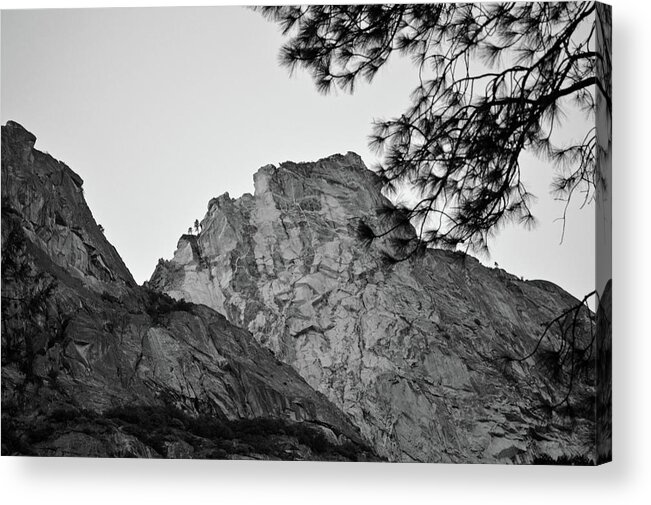 Yosemite Acrylic Print featuring the photograph Feeling Craggy by Eric Forster