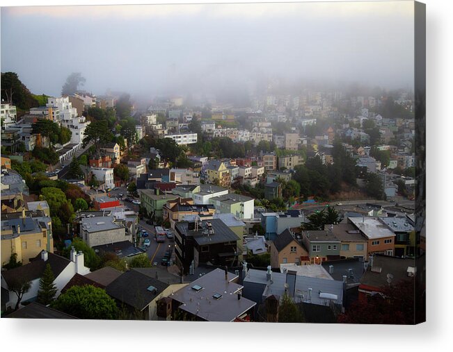  Acrylic Print featuring the photograph Foggy Blanket by Louis Raphael