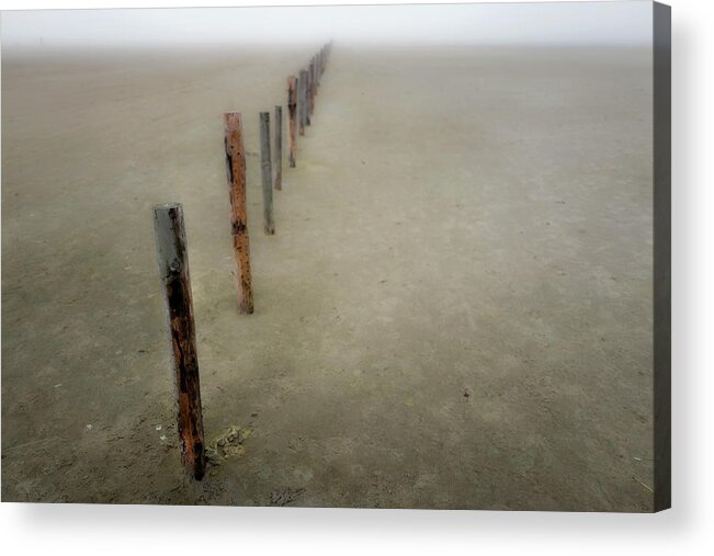 Seaside Acrylic Print featuring the photograph Foggy morning #2 by Stefan Knauer