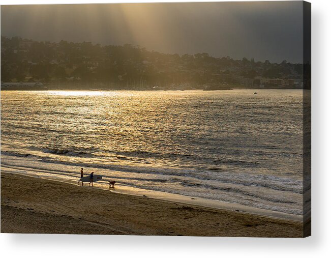 Beach Acrylic Print featuring the photograph Friday Afternoon at the Beach by Derek Dean