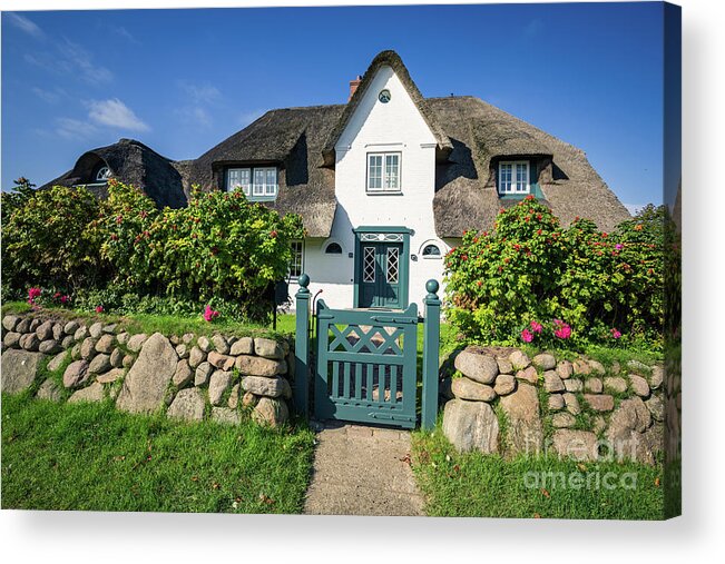 Frisian House Acrylic Print featuring the photograph Frisian House by Eva Lechner