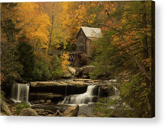 Mill Acrylic Print featuring the photograph Glades Creek Mill - 2020 by Doug McPherson