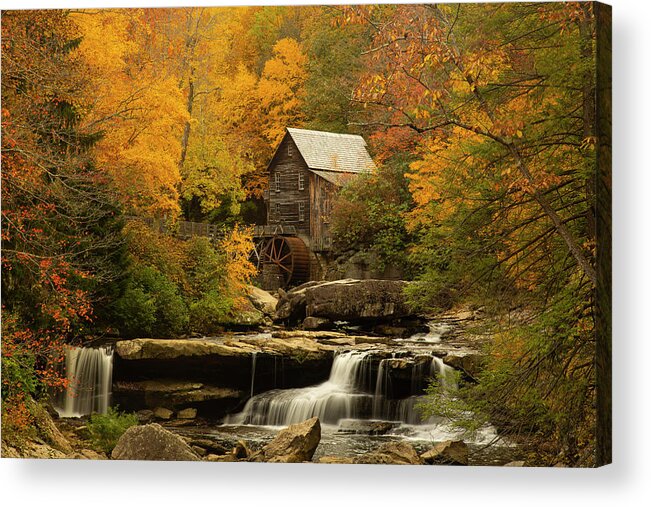 Glades Creek Mill Acrylic Print featuring the photograph Glades Creek Mill by Doug McPherson