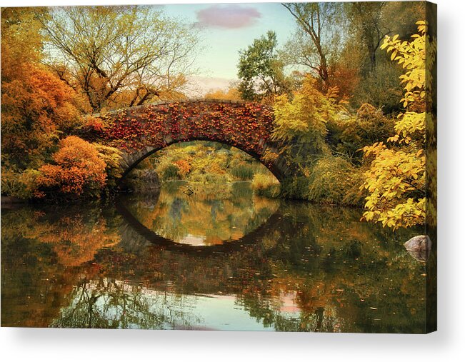 Bridge Acrylic Print featuring the photograph Glorious Gapstow  by Jessica Jenney