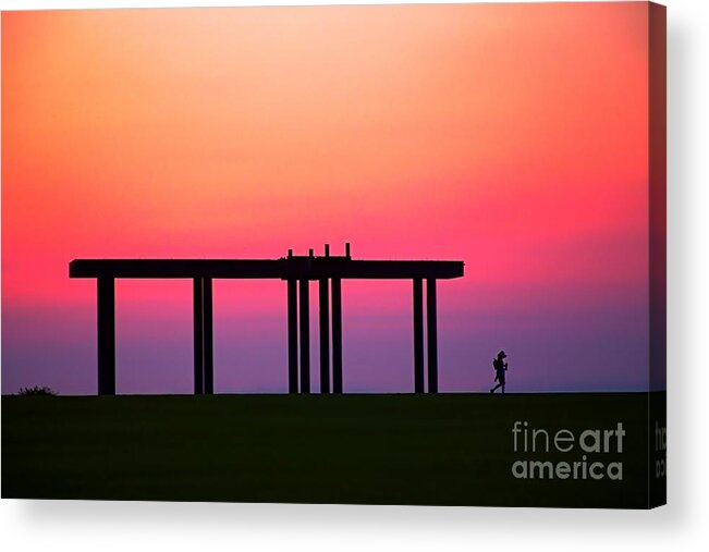 Going Home Acrylic Print featuring the photograph Going Home.. by Sal Ahmed