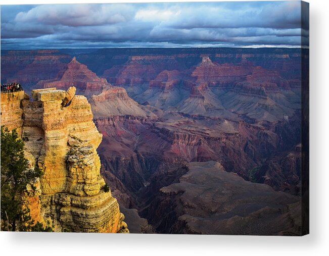 Grand Canyon Acrylic Print featuring the photograph Grand Canyon Morning by Susie Loechler