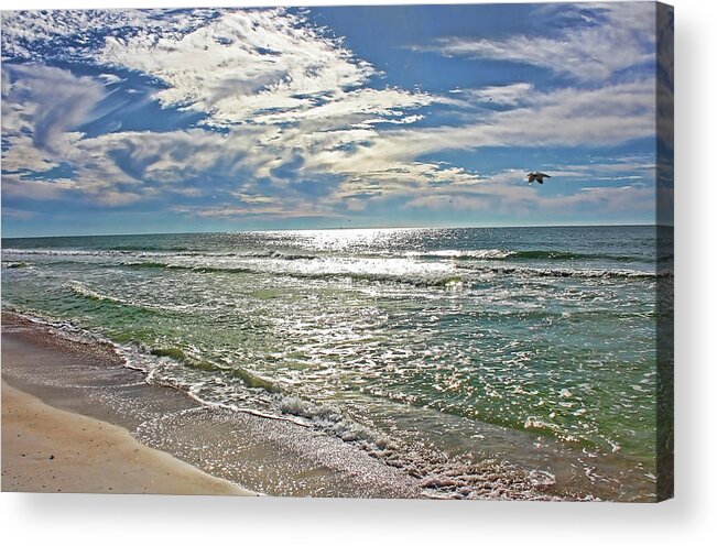 Gulf Of Mexico Acrylic Print featuring the photograph Gulf Coast Beaches by HH Photography of Florida