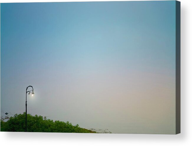 Light Acrylic Print featuring the photograph Harbor Lights by John Manno